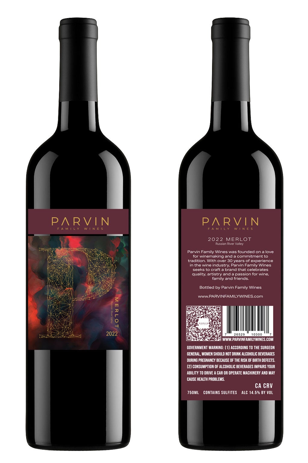 Merlot | Russian River Valley | Parvin Family Wines